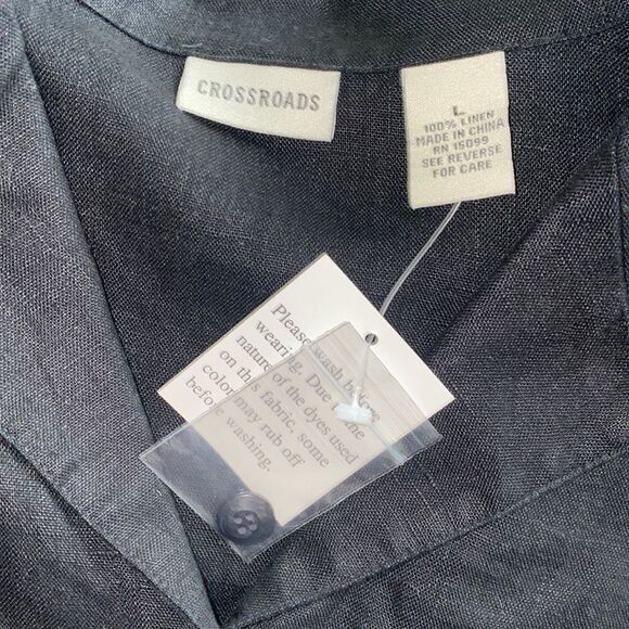 ✨Crossroads LINEN In Line Blouse ✨ - Picture 2 of 2